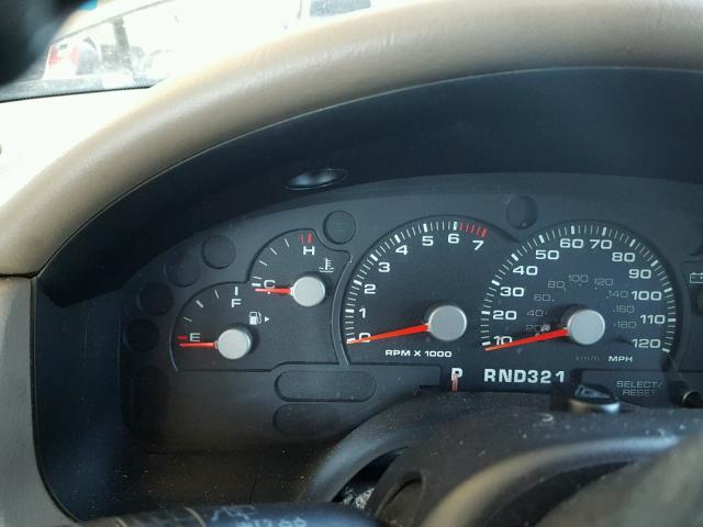 1FMZU63K63UB78435 - 2003 FORD EXPLORER X TAN photo 8