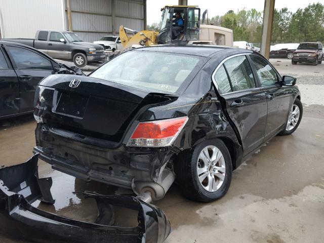 1HGCP2F40AA110722 - 2010 HONDA ACCORD LXP BLACK photo 4