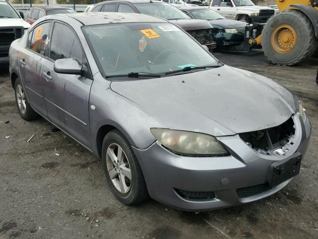 JM1BK12F851297188 - 2005 MAZDA 3 I GRAY photo 1