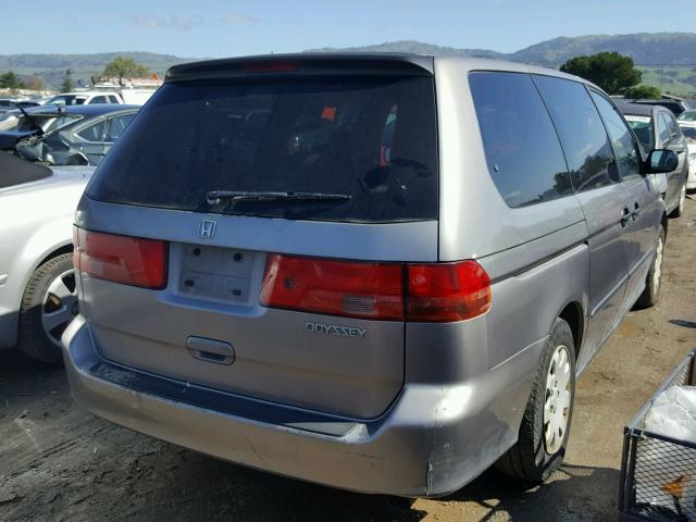 2HKRL185XYH530298 - 2000 HONDA ODYSSEY LX GRAY photo 4