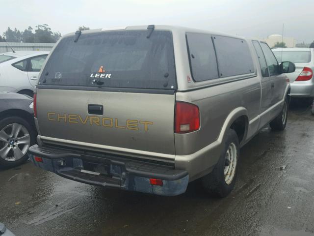 1GCCS19W328200007 - 2002 CHEVROLET S TRUCK S1 GRAY photo 4