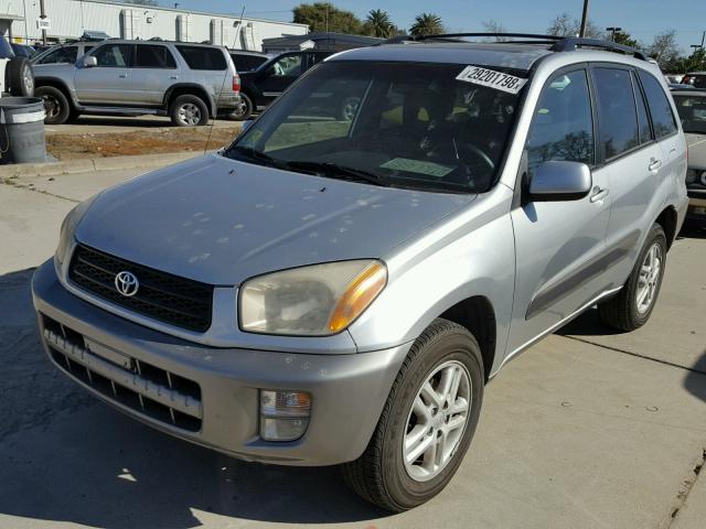 JTEGH20V910035079 - 2001 TOYOTA RAV4 SILVER photo 2