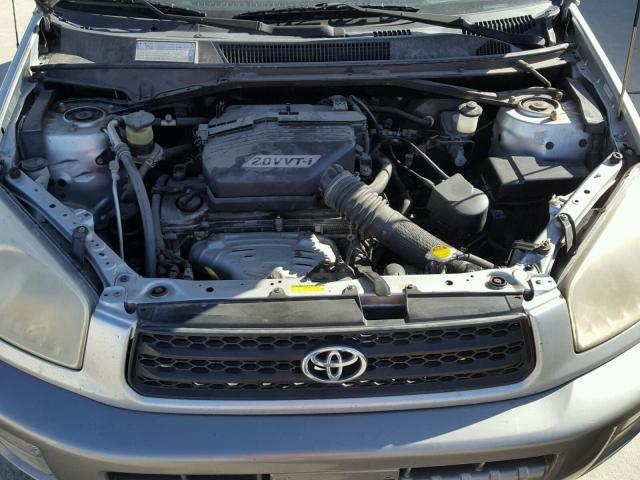 JTEGH20V910035079 - 2001 TOYOTA RAV4 SILVER photo 7