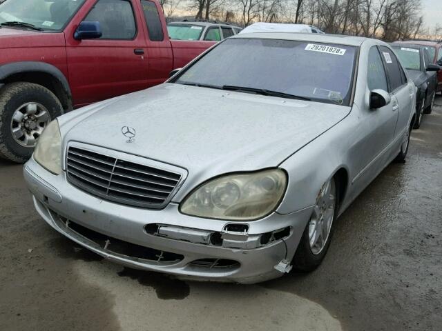 WDBNG75J03A320007 - 2003 MERCEDES-BENZ S 500 GRAY photo 2