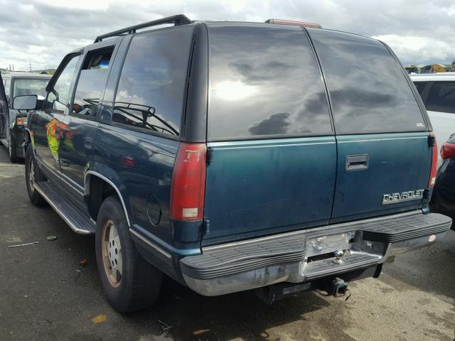 1GNEK13K2SJ435786 - 1995 CHEVROLET TAHOE K150 GREEN photo 3