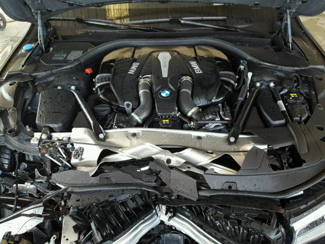 WBA7F0C58JGM22432 - 2018 BMW 750 I CHARCOAL photo 7