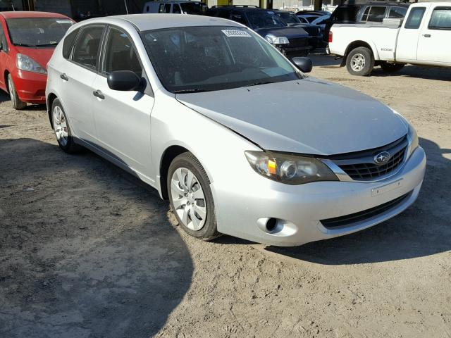 JF1GH61608H819025 - 2008 SUBARU IMPREZA 2. SILVER photo 1