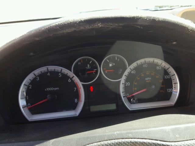 KL1TD56697B071391 - 2007 CHEVROLET AVEO BASE Czarny zdjęcie 8