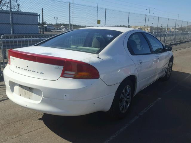 2B3HD46R12H139638 - 2002 DODGE INTREPID S WHITE photo 4