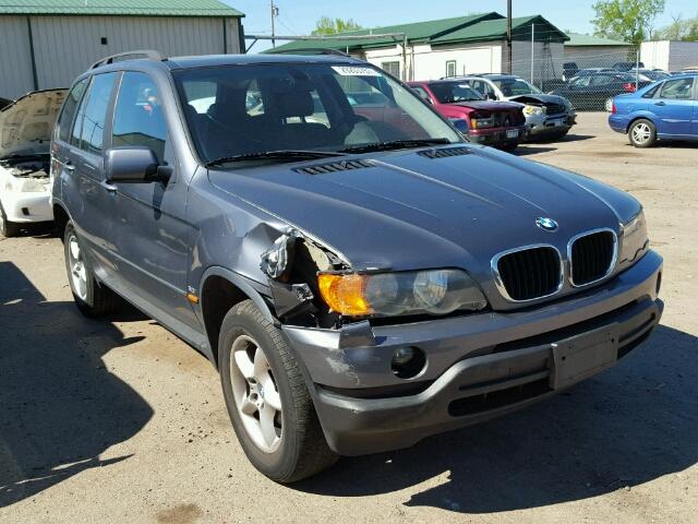 5UXFA53553LV89429 - 2003 BMW X5 GRAY photo 1