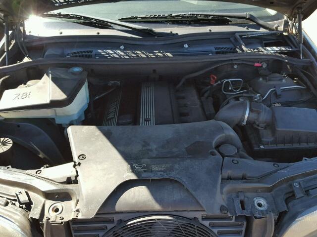 5UXFA53553LV89429 - 2003 BMW X5 GRAY photo 7