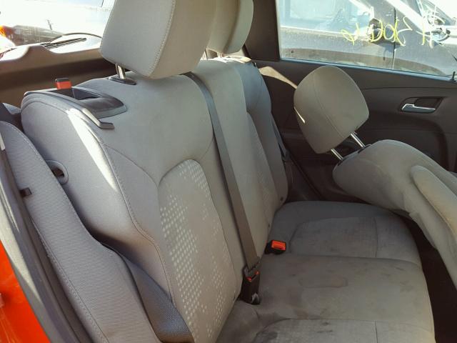 1G1JA6SH4C4150013 - 2012 CHEVROLET SONIC LS 橙色 照片 6