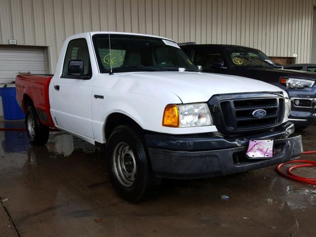 1FTYR10U54PA57275 - 2004 FORD RANGER WHITE photo 1