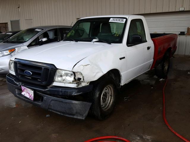 1FTYR10U54PA57275 - 2004 FORD RANGER WHITE photo 2