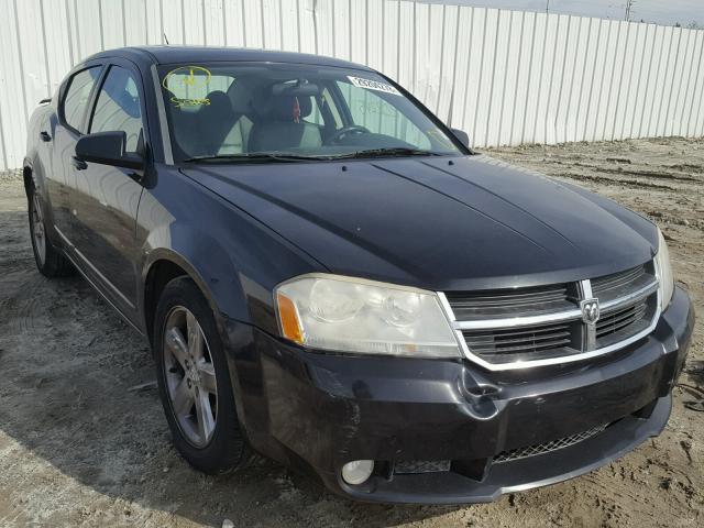 1B3LC56R78N685914 - 2008 DODGE AVENGER SX BLACK photo 1