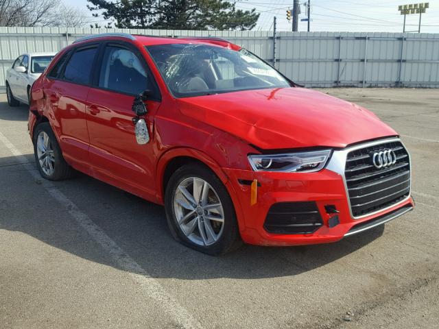 WA1BCCFS8HR015289 - 2017 AUDI Q3 PREMIUM RED photo 1