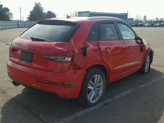 WA1BCCFS8HR015289 - 2017 AUDI Q3 PREMIUM RED photo 4