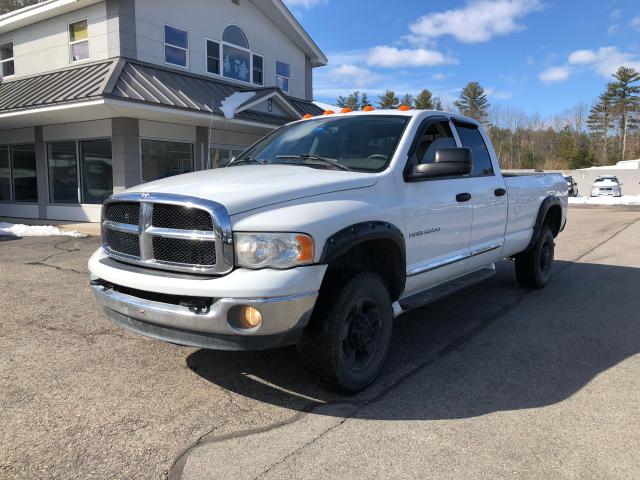 3D7KU28C04G180658 - 2004 DODGE RAM 2500 S WHITE photo 1