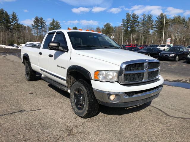 3D7KU28C04G180658 - 2004 DODGE RAM 2500 S WHITE photo 2