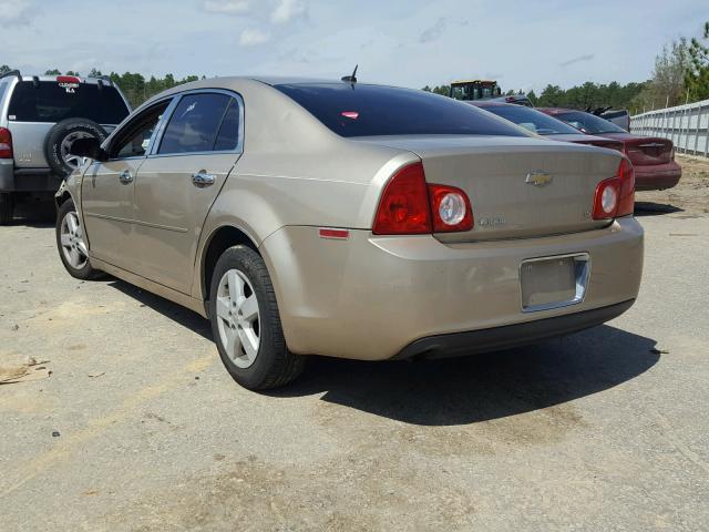 1G1ZG57B58F283844 - 2008 CHEVROLET MALIBU LS ოქროსფერი ფოტო 3