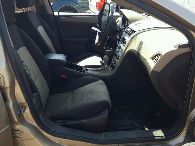 1G1ZG57B58F283844 - 2008 CHEVROLET MALIBU LS ოქროსფერი ფოტო 5