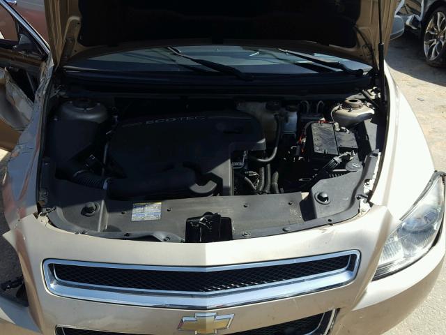 1G1ZG57B58F283844 - 2008 CHEVROLET MALIBU LS ოქროსფერი ფოტო 7