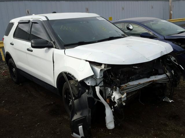 1FM5K8ARXGGB37200 - 2016 FORD EXPLORER P WHITE photo 1