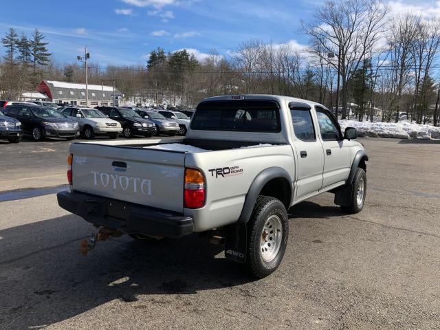 5TEHN72N13Z260210 - 2003 TOYOTA TACOMA DOU SILVER photo 3