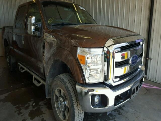 1FT7W2B62CEA97784 - 2012 FORD F250 SUPER BROWN photo 1