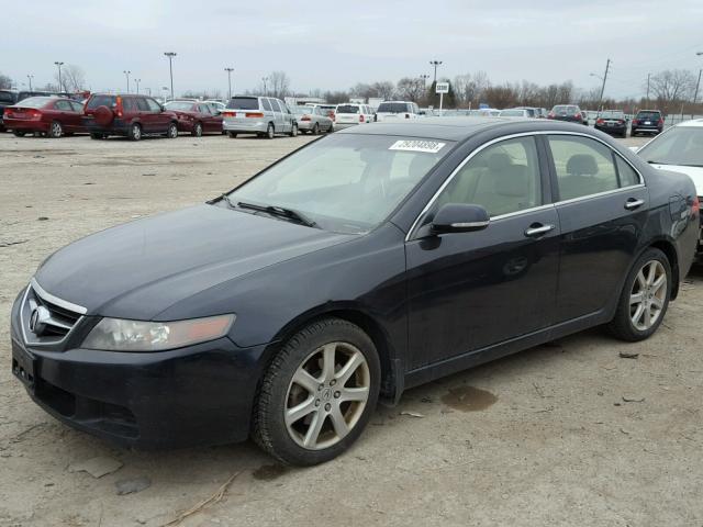 JH4CL96884C035118 - 2004 ACURA TSX BLACK photo 2