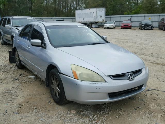 1HGCM66574A048913 - 2004 HONDA ACCORD EX SILVER photo 1