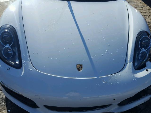 WP0CA2A87FS120532 - 2015 PORSCHE BOXSTER WHITE photo 7