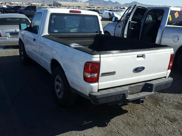 1FTKR1AD8BPA03180 - 2011 FORD RANGER WHITE photo 3