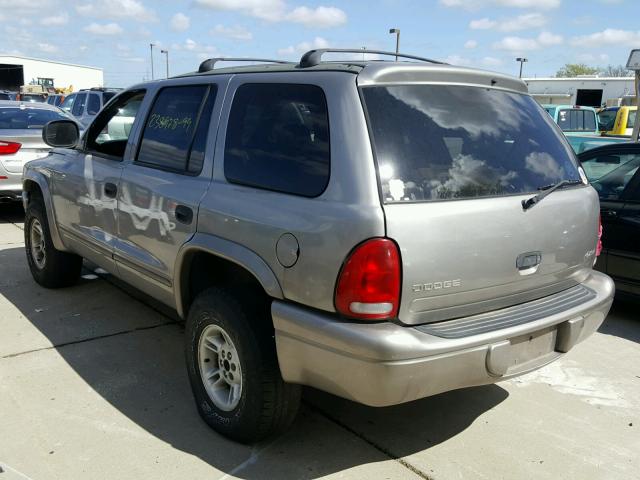 1B4HS28Y6XF601467 - 1999 DODGE DURANGO TAN photo 3