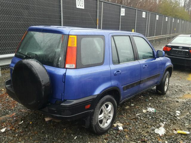 JHLRD1868YC058543 - 2000 HONDA CR-V EX BLUE photo 4