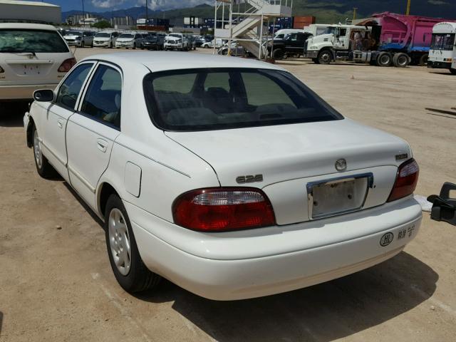 1YVGF22D025293813 - 2002 MAZDA 626 ES WHITE photo 3