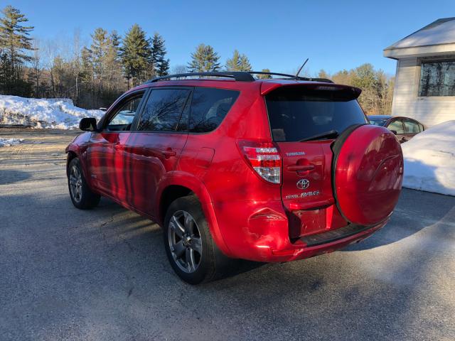 2T3BF32V79W022376 - 2009 TOYOTA RAV4 SPORT BURGUNDY photo 3