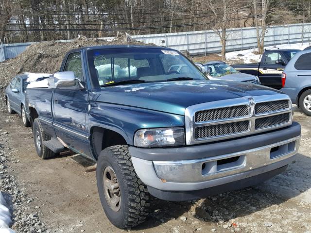 1B7HF16Z7SS178752 - 1995 DODGE RAM 1500 GREEN photo 1