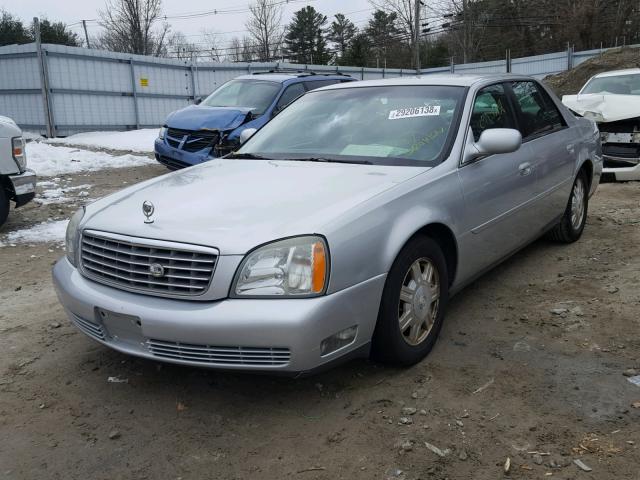 1G6KD54Y33U265361 - 2003 CADILLAC DEVILLE SILVER photo 2