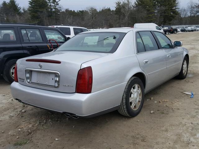 1G6KD54Y33U265361 - 2003 CADILLAC DEVILLE SILVER photo 4