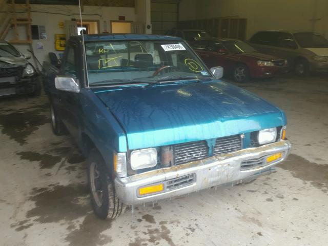 1N6SD11S6SC446624 - 1995 NISSAN TRUCK E/XE GREEN photo 1