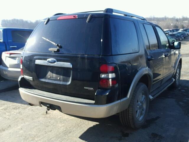 1FMEU74E17UA77967 - 2007 FORD EXPLORER E BLACK photo 4