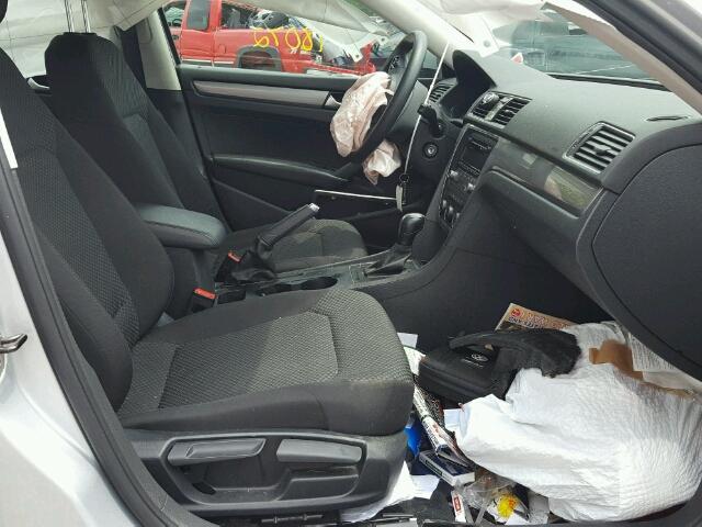 1VWAS7A32EC114729 - 2014 VOLKSWAGEN PASSAT S ვერცხლისფერი ფოტო 5