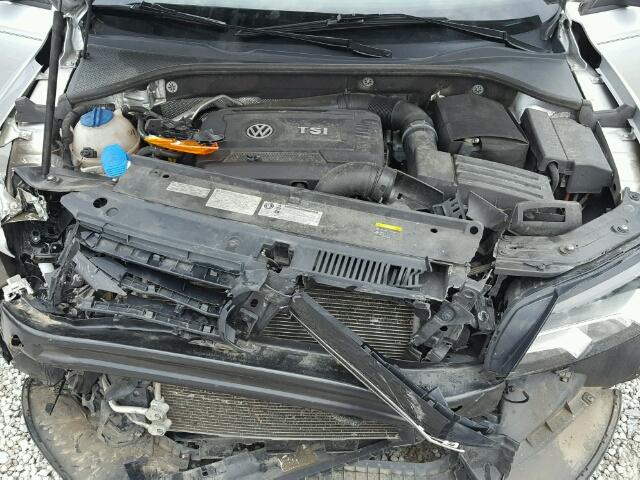 1VWAS7A32EC114729 - 2014 VOLKSWAGEN PASSAT S ვერცხლისფერი ფოტო 7