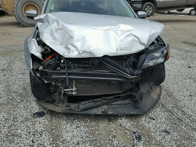 1VWAS7A32EC114729 - 2014 VOLKSWAGEN PASSAT S ვერცხლისფერი ფოტო 9