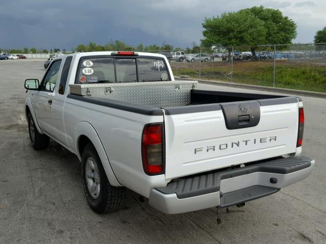 1N6DD26T04C456035 - 2004 NISSAN FRONTIER K WHITE photo 3