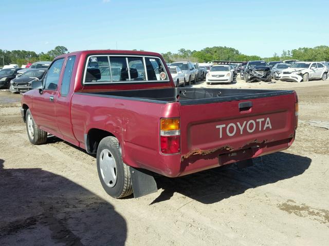 JT4RN93P1P5085174 - 1993 TOYOTA PICKUP 1/2 RED photo 3