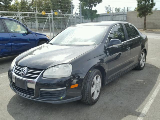 3VWRZ71K28M030886 - 2008 VOLKSWAGEN JETTA SE BLACK photo 2