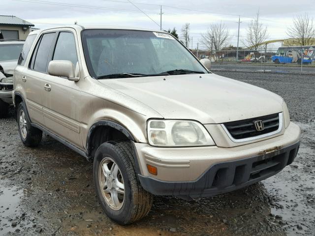 JHLRD18711C051903 - 2001 HONDA CR-V SE GOLD photo 1