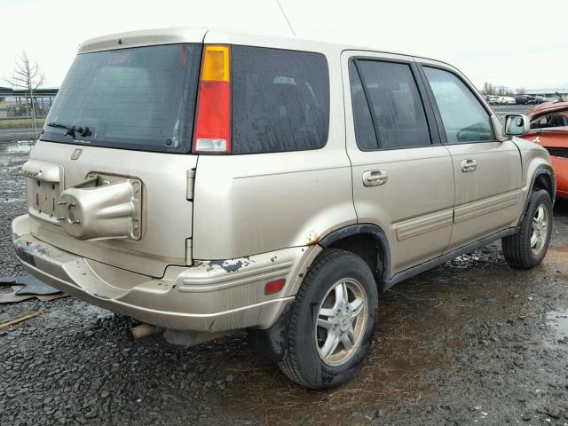 JHLRD18711C051903 - 2001 HONDA CR-V SE GOLD photo 4